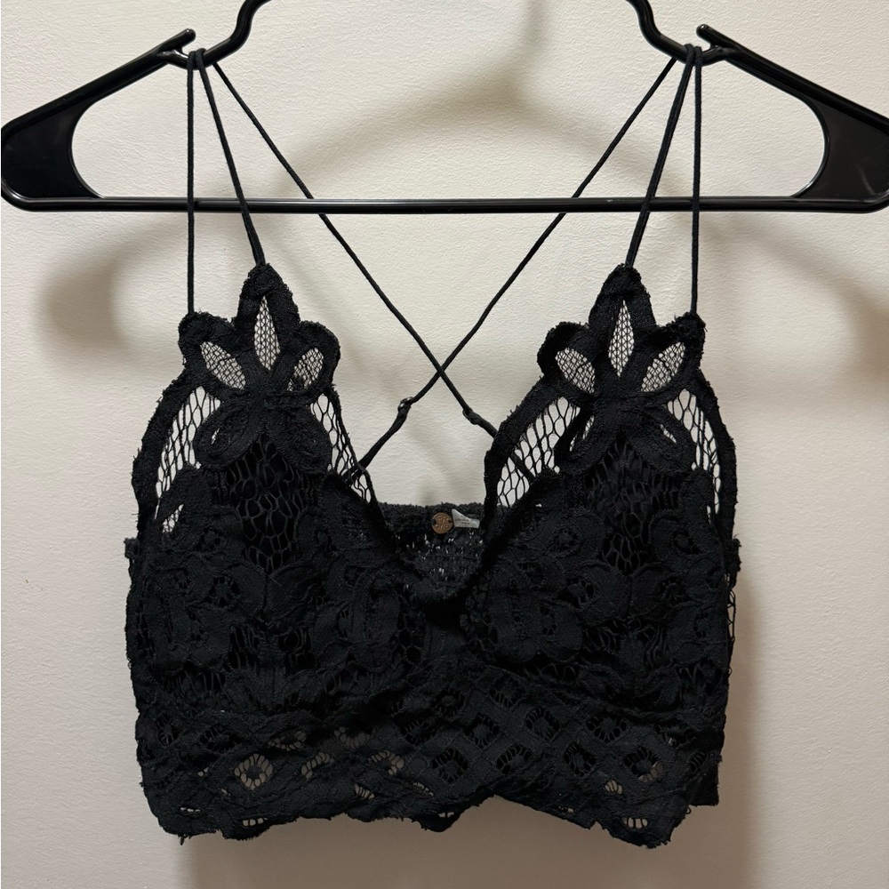 Adella Black Lace Bralette - Picture 3 of 4